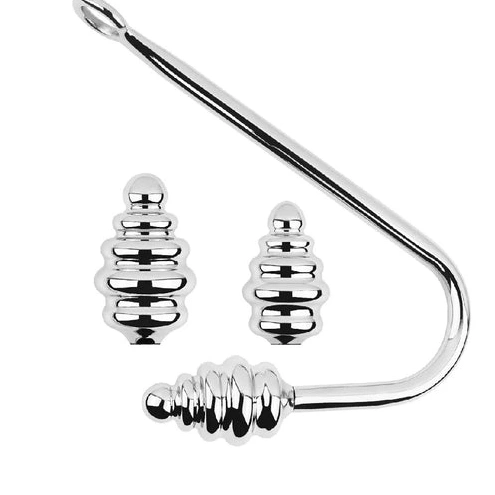 Hook Screw-in Set Anal Ribbed 8826 GreatBenefit 0307